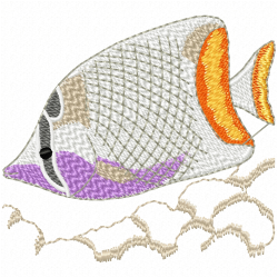 Fishes Embroidery Design 7 Fishes Embroidery Design 7